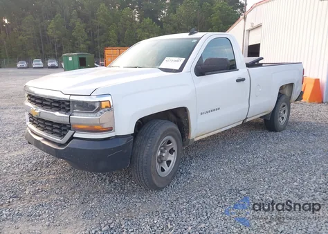 2016 Chevrolet Silverado 1500 Wt from USA, damaged, VIN 1GCNCNEH1GZ282552